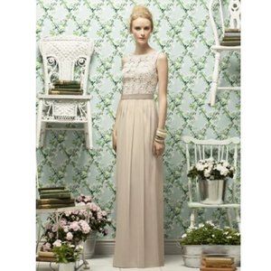 Lela Rose LR182 Bridesmaid dress Palomino sz 2